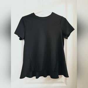 Banana Republic Black Peplum Top